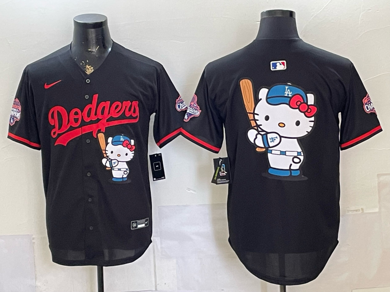 Men Los Angeles Dodgers blank black Game 2026 Nike MLB Jersey 0657004